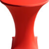 KT80-85 grosser Stehtisch mit Stretchhusse Decodoria