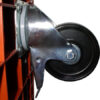 Detail Transportwagen TG-KT-Stopp-Rolle mit Bremse: Stabiler Hart-Rollensatz für drinnen und draußen inkl. 2 Rollen mit Bremse. Nicht für Parkett geeignet!