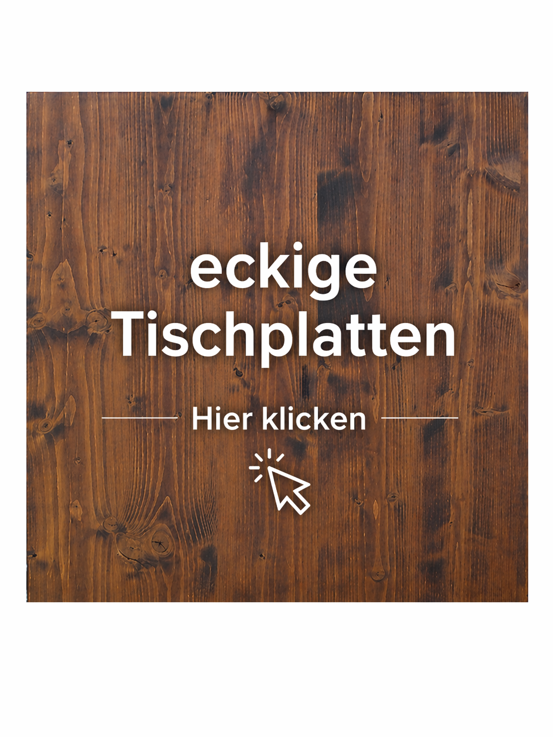Eckige Tischplatten