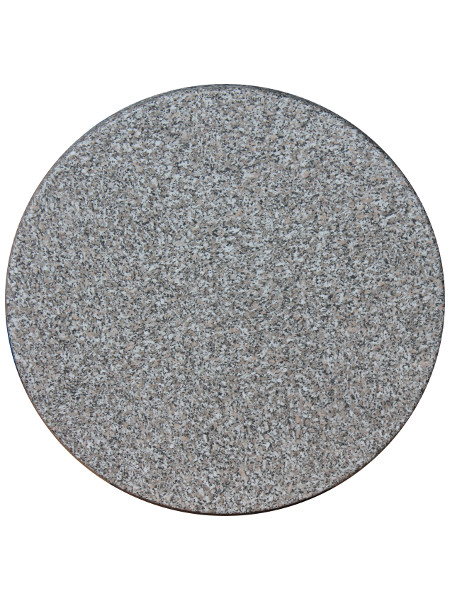 TischplatteTopalit mit 80 cm Durchmesser im Stein-Dekor Granit