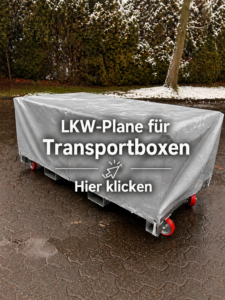 LKW-Plane für Transportboxen kaufen – hier klicken