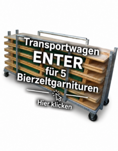 Transportwagen ENTER für 5 Bierzeltgarnituren