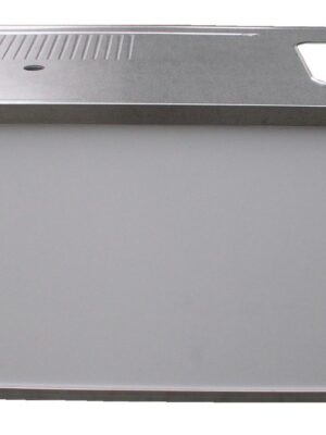 EKT-A Kombitheke A05 mit Edelstahl-Arbeitsplatte, integrierter Tropfmulde und Aussparung für Spül- oder Kühlmodule