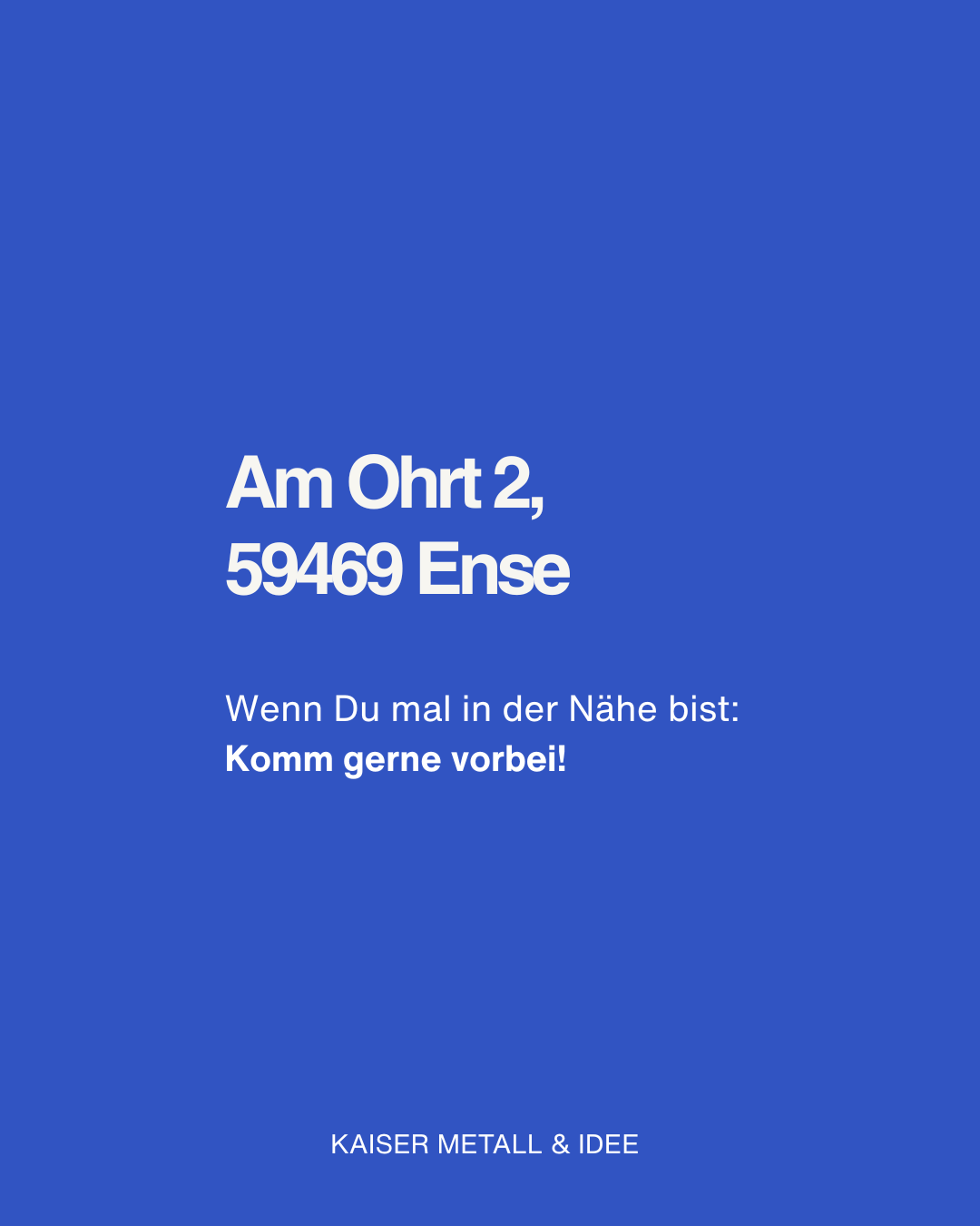 Bild mit der Firmenanschrift